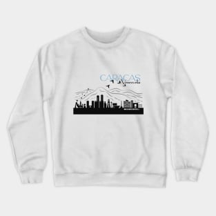 Caracas skyline Crewneck Sweatshirt